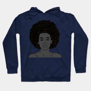 Minimalistic Female Design Hoodie